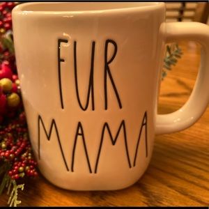 Rae Dunn FUR MAMA Mug